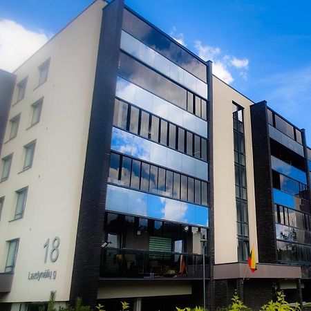Erdvi Studija Spacious Studio Apartment Self Check In Wilna Exterior foto